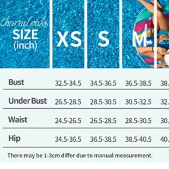 Women's Black Tribal High Neck Crop Bikini Top Mid Waist Bottom 2 Piece Bikini - Picture 6 of 7